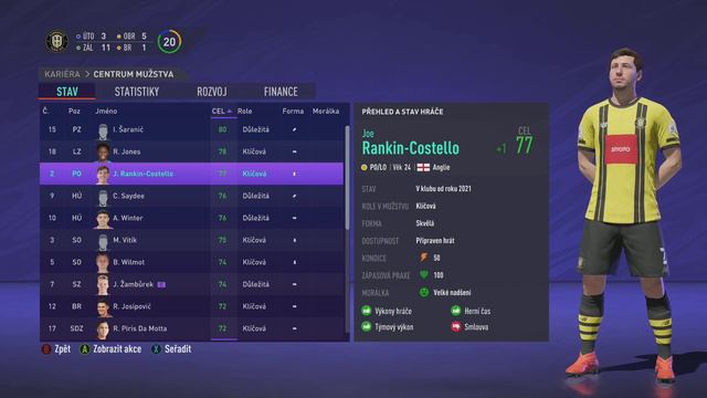 FIFA 21 Kariéra | Sprint ke slávě | EURO 2020 speciál  | CZ Let´s Play