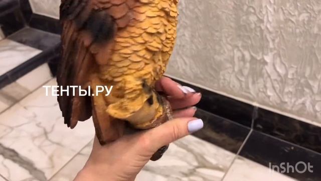 НАВЕСНАЯ СОВА НА ПЕНЬКЕ НОВАЯ Н-31СМ