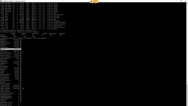 Основные команды linux