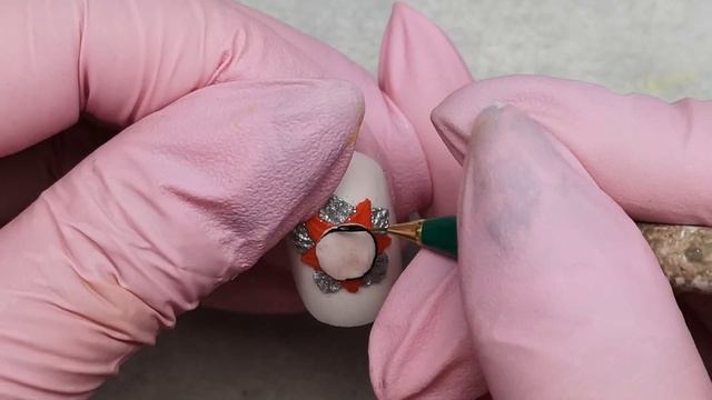 Орден Великой Отечественной Войны/Литье и Лепка гель-пластилином/Дизайн Ногтей