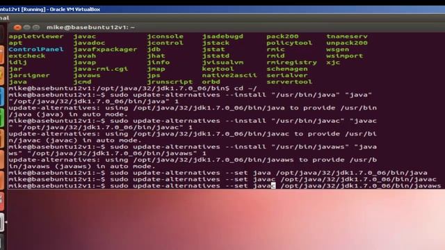 Install Oracle/Sun Java 7 Manually in Ubuntu Desktop