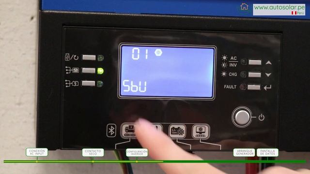 Arranque Automático Generador | Inversor Solar Voltronic VMIII 5kW 48V