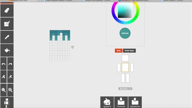 How to Make FLAWLESS Ombré Hair for Minecraft Skins! (Tutorial)