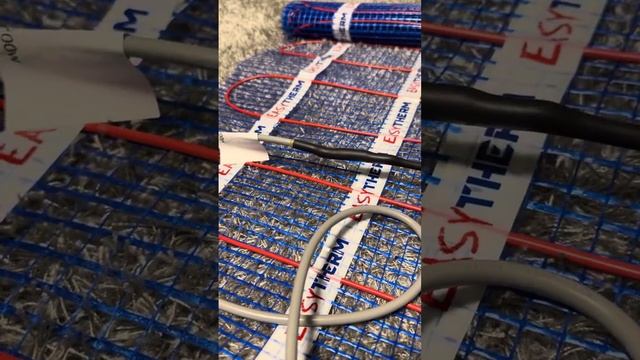 Муж жена наш бизнес. Теплый пол двухжильный мат EASYTHERM производство Латвия. Обзор.Киев Украин