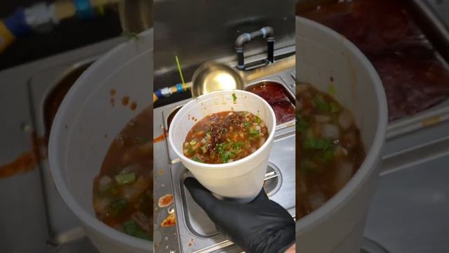 But have you ever had birria ramen?! ? Get this from Fuego Cravings