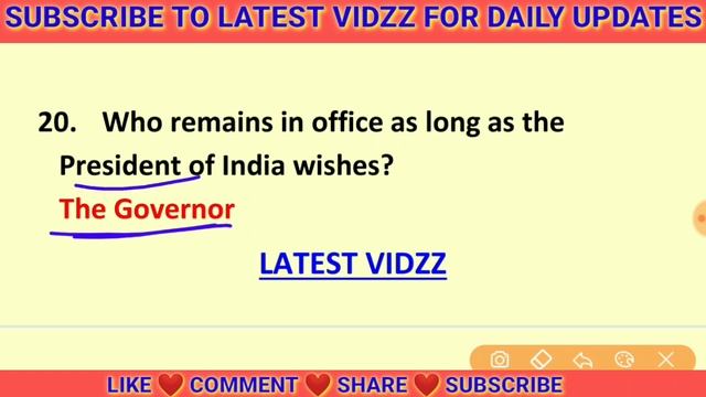 INDIAN POLITY MOST IMPORTANT MCQS for OSCSC, SSC, OSSC, OSSSC, KVS -PRT