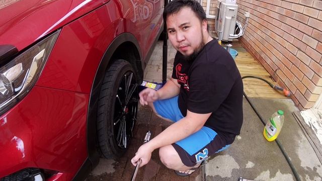 how to change wheels on nissan qashqai 2019