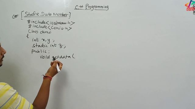 Static Data Member in C++ | C++ Programming | In Hindi