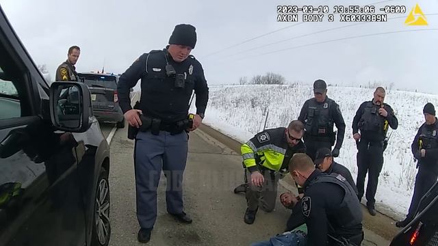 High Speed Chase Turns into Huge Mess
