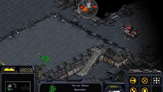 StarCraft Brood War - Terran - Episode V - 2. The Dylarian Shipyards (Walkthrough)