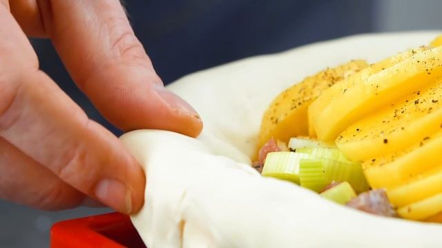 Выложи Тестом Край Кастрюли и Прижми Крышкой. Супер-Рецепт Мяса в Духовке!