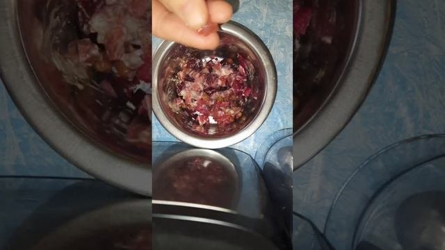 Завтрак кота, д-113 Винегрет, телятина, сметана. Телпрес