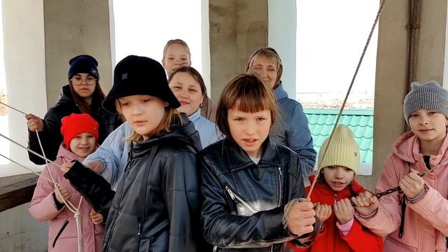 Дети в православном храме.г. Чита