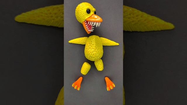 Радужные друзья - Жёлтый - из пластилина #shorts
