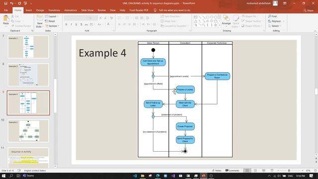 UML Diagrams ( sequence diagram & activity diagram)