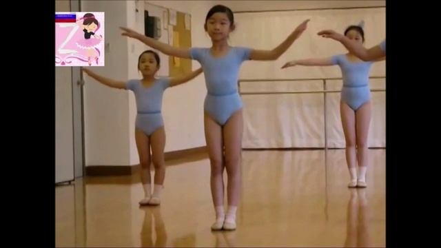 Дети, которые усердно учатся танцевать L Детский Балет L Тренировка L БДВ Z