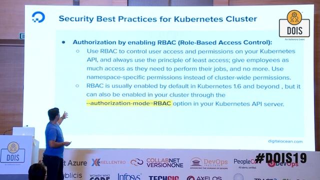 best practice for  securing your kubernetes cluster 720p
