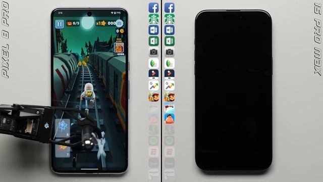 Google Pixel 8 Pro vs. iPhone 15 Pro Max Speed Test
