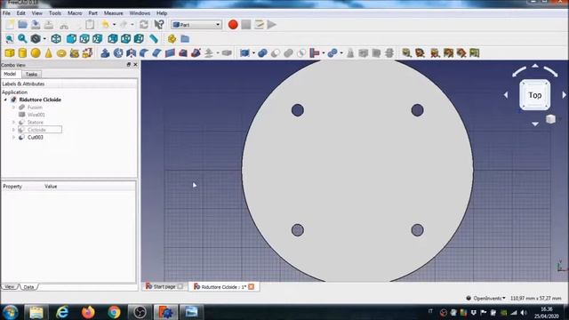 Progetto riduttore cicloidale per stepper nema 17  [2 parte]