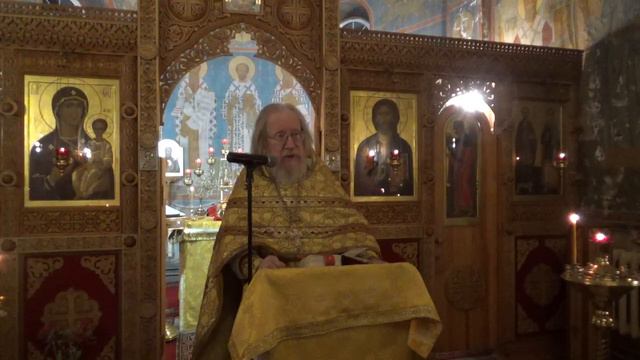 Проповедь 7 января 24 г.