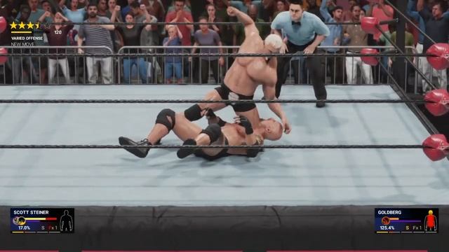 WWE 2K19 Scott Steiner Vs Goldberg.mp4