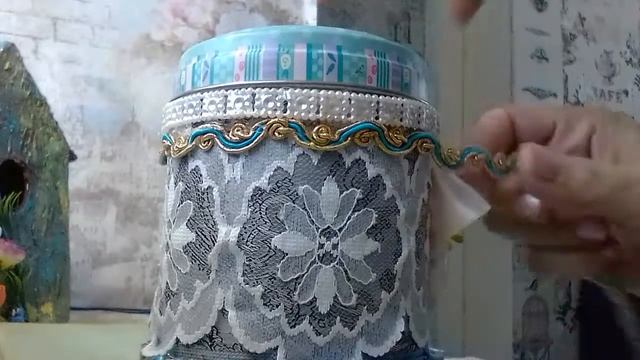 Баночка для швейных ниток и иголок!
