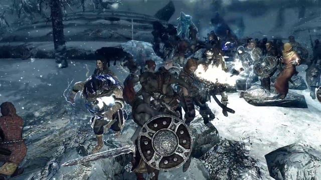 Skyrim Battles - Annoyance vs The Followers