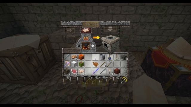 Minecraft CHROMA HILLS texture pack GUI