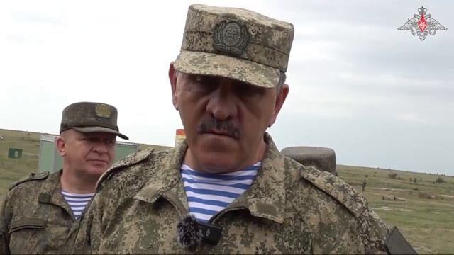 Замминистра обороны РФ Юнус-Бек Евкуров проверил подготовку контрактников на полигонах МВО