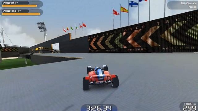 Прохождение Trackmania Nations Forever Чёрный трасс E03-E05