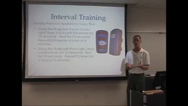 Muay Thai Kickboxing for the Personal Trainer - Tabata Protocol