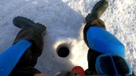 Вся плотва была подо льдом. Ловля плотвы на мормышку на ГРЭС-2
