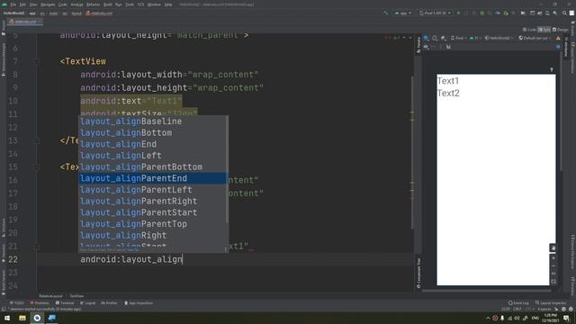 Relative Layouts in Android Studio - Mastering Android #16