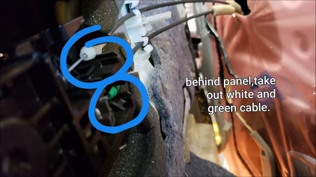 2013 toyota highlander driver side window off track