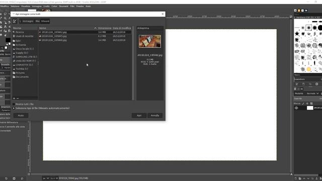 Come aprire più immagini come livelli su Gimp 2