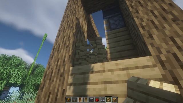 Авто ферма бамбука и топлива | Minecraft 1.19