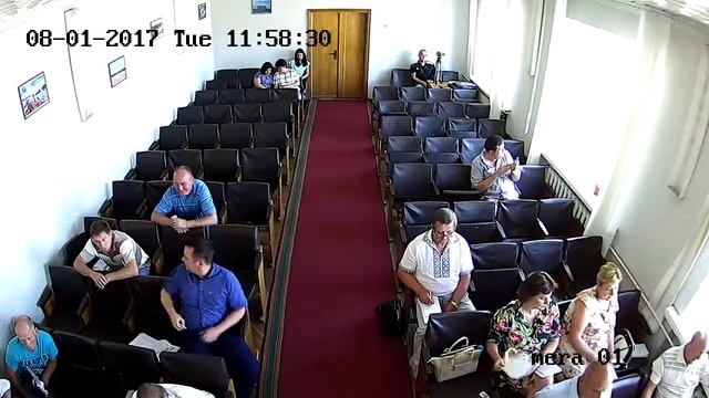 Чергова 25 сесія Іванківської районної ради (01.08.2017). Камера 1. Час 11:35
