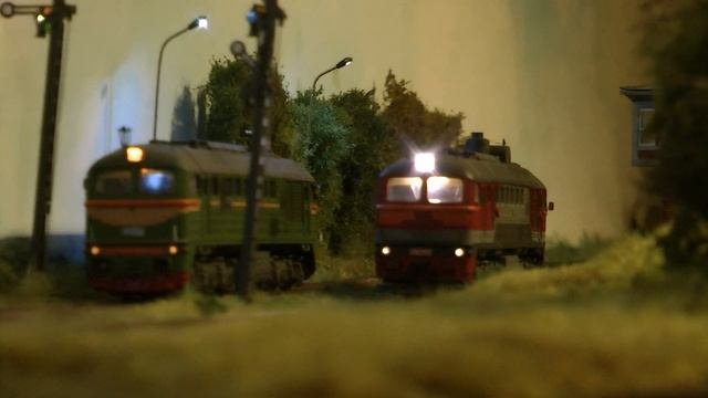 РЖД М62 тепловоз! Старый PIKO DCC!!!