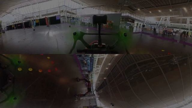 Insta360 ONE  on a racing drone - VR 360 VIDEO