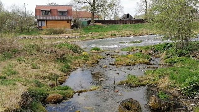 Мыза-Ивановка. Усадьба "Дача Штакеншнейдера". Мельница на реке Ижора. 14.05.2023.