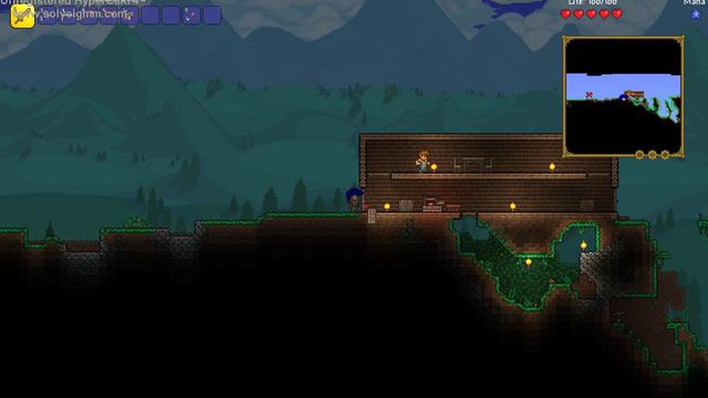 Terraria первые приключения