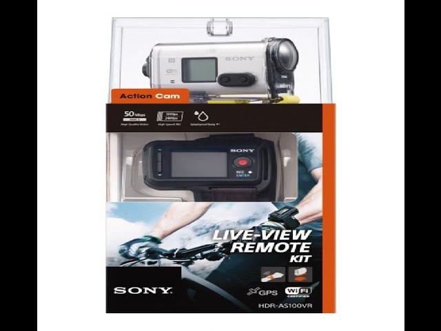 Экшен камера SONY HDR-AS 100VR