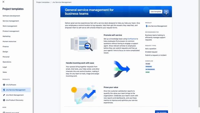 How to create a project in Jira Service Management || Jira Service Management Cloud||Atlassian Clou