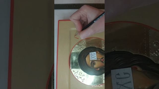 Икона Спаса Вседержителя! Буквы!