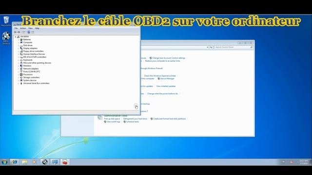 INPA - Installation du câble OBD2 K+DCAN