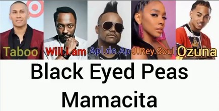 Black Eyed Peas ft Ozuna & J.Rey Soul - Mamacita. Coded Colors Lyrics