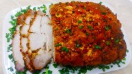 Мясо запечённое в фольге в духовке. Отличная закуска на праздничный стол.