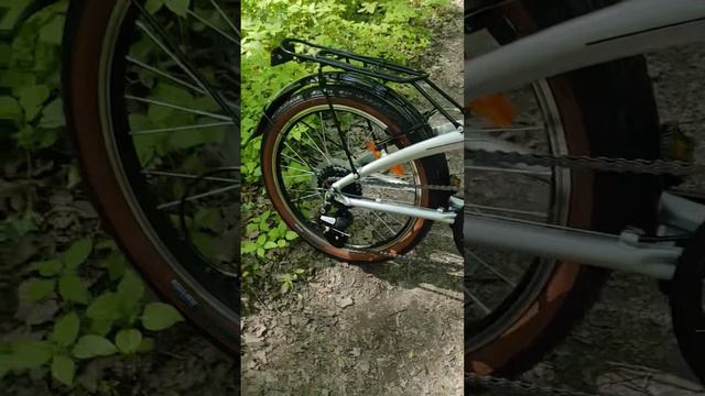 Складной велосипед NOVATRACK TOWN alloy с 20-дюймовыми колесами