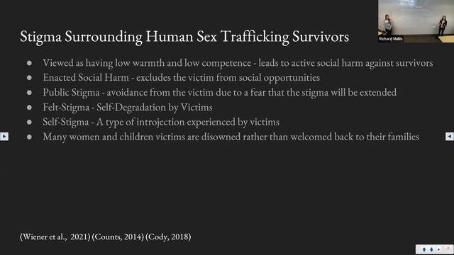 Human Sex Trafficking Interventions - William Jessup University Psych Capstone - Carnes & Prichard