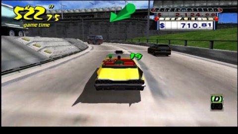 Crazy Taxi PS4 Gameplay HD